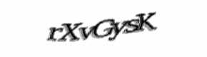 Security check image, please type the characters shown