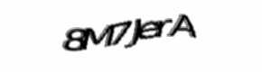 Security check image, please type the characters shown
