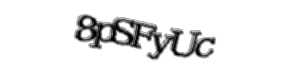 Security check image, please type the characters shown